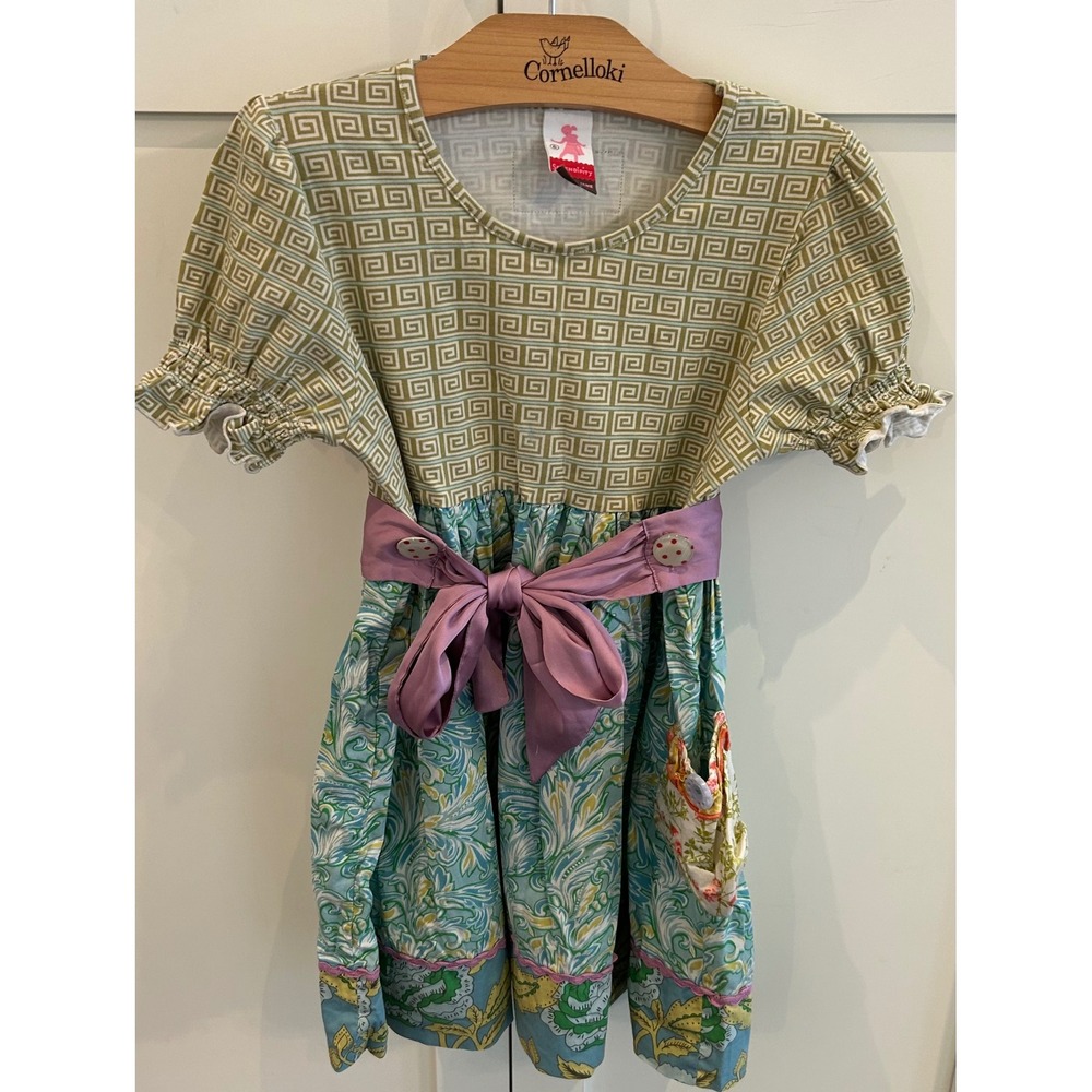 Vtg Matilda‎ Jane sz 6 dress top tunic cottagecore whimsical